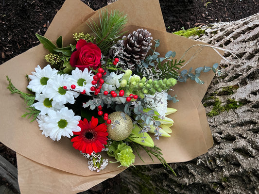 Christmas Paper Bouquet