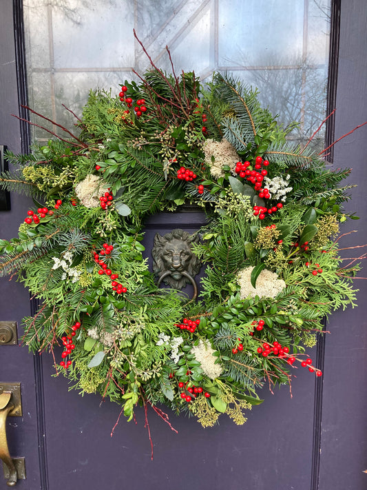 Natural Christmas Wreath