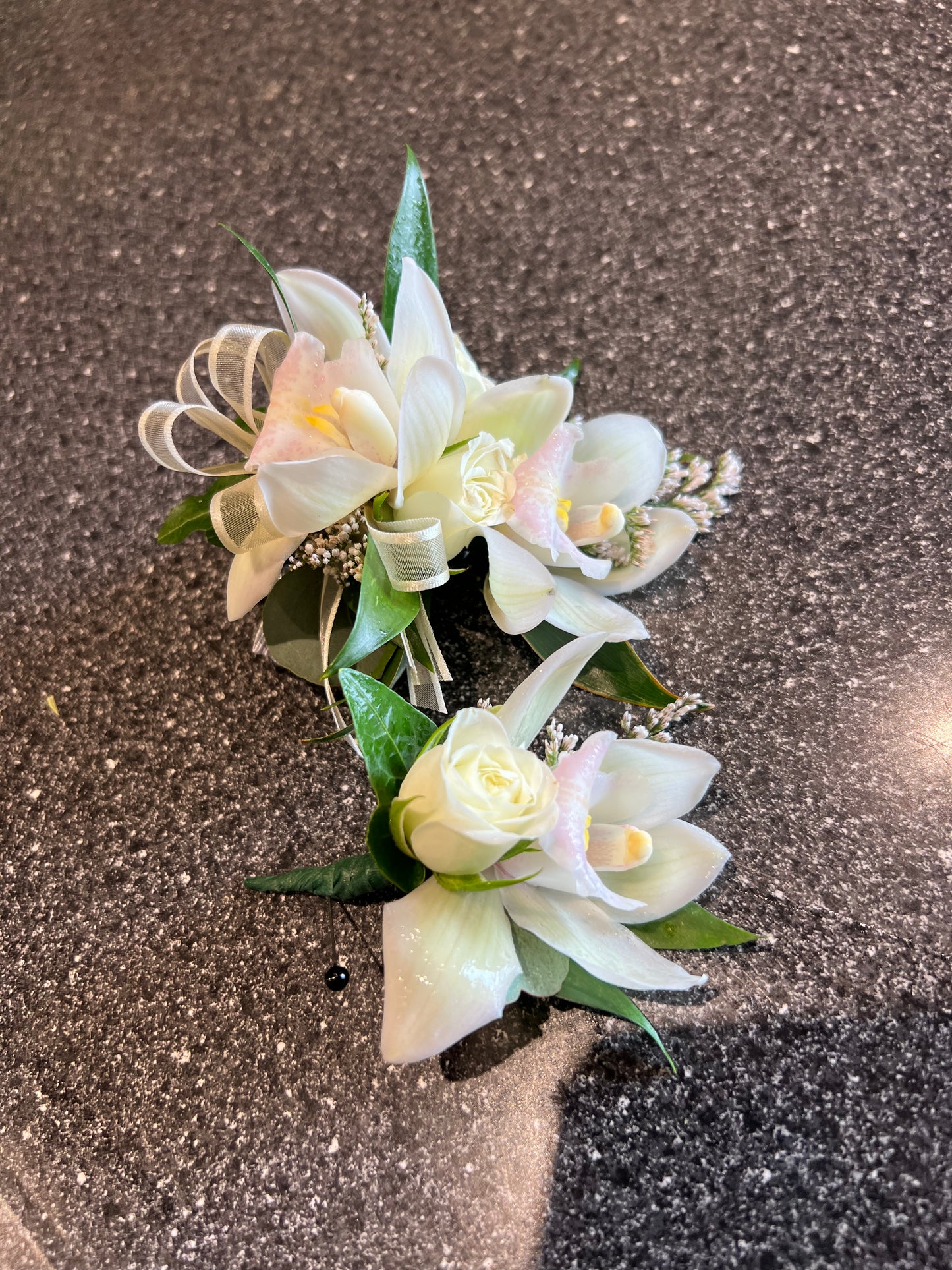 Cymbidium Spray Rose Corsage