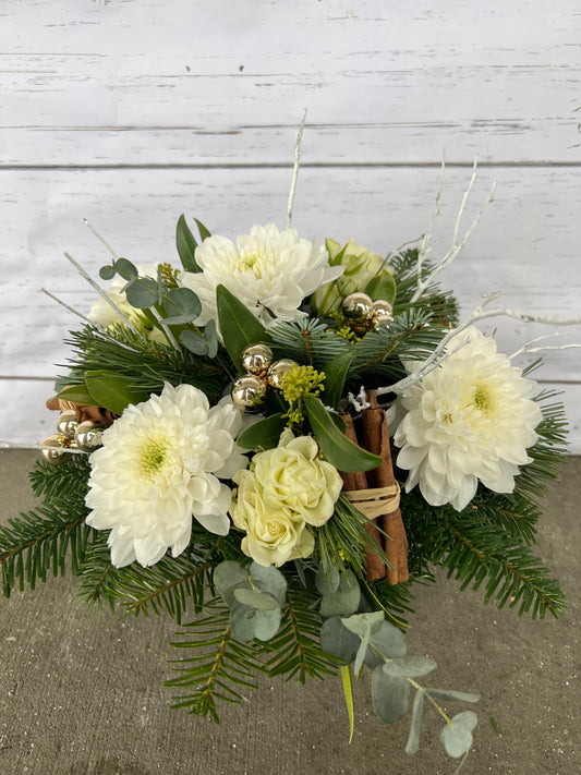 Elegant Centerpiece in Compote